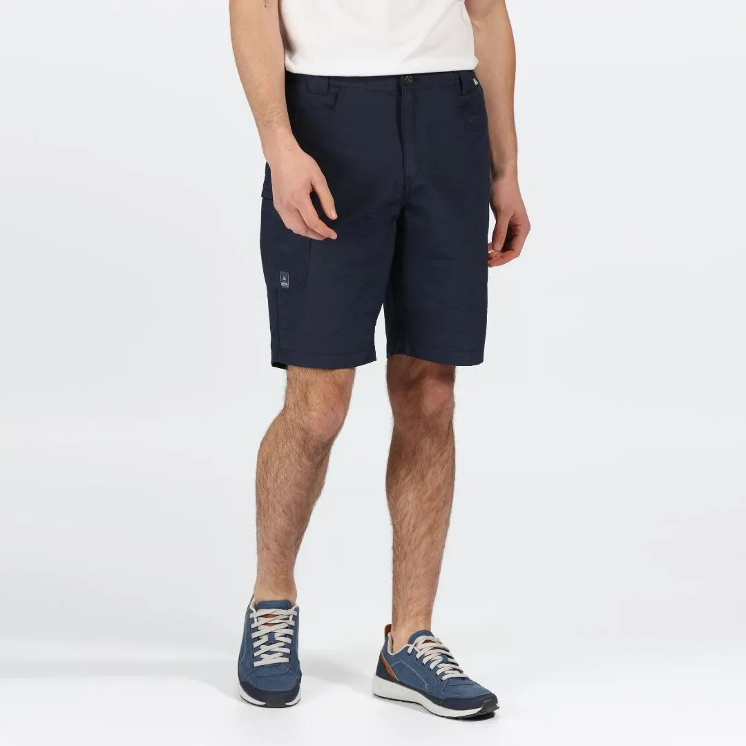 Regatta Delgado Lightweight Coolweave Shorts Navy