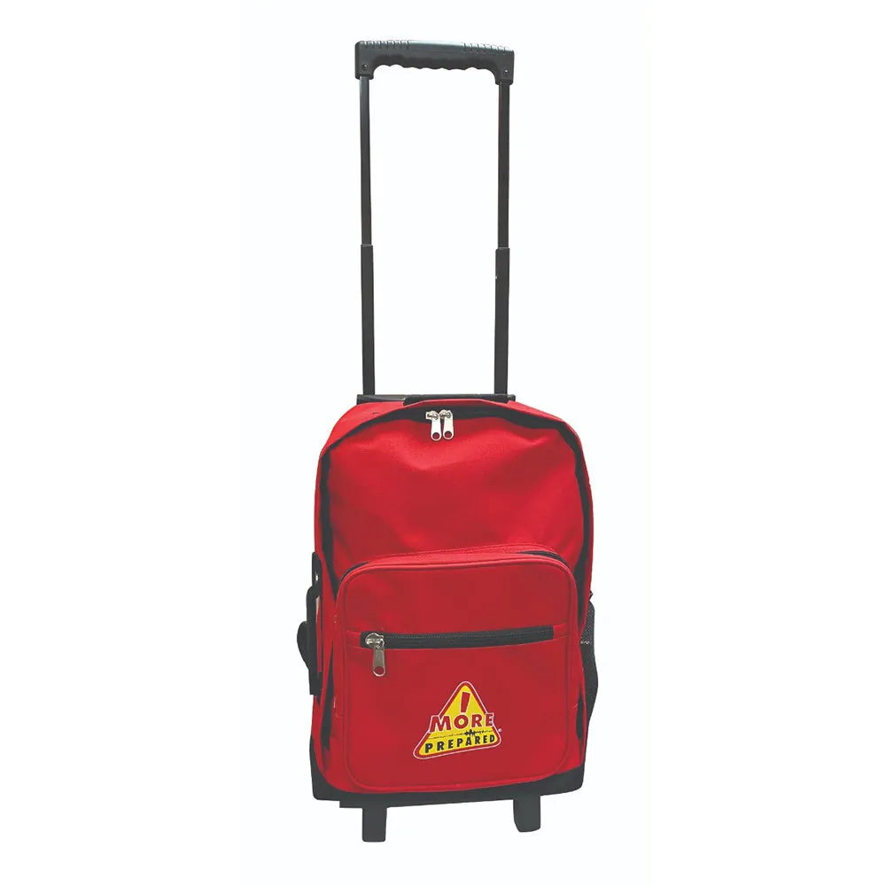 Rolling Backpack with More Prepared Logo