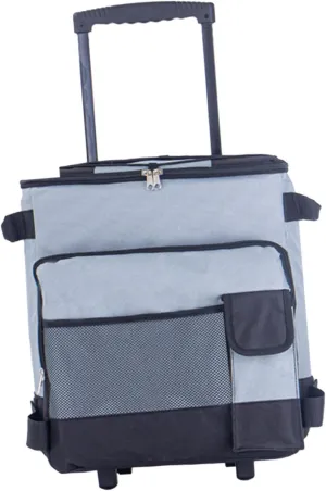 Rolling Cooler Bag, Cooler Bag with Wheels and Handle, Oxford Rolling Cooler Bag for The Park