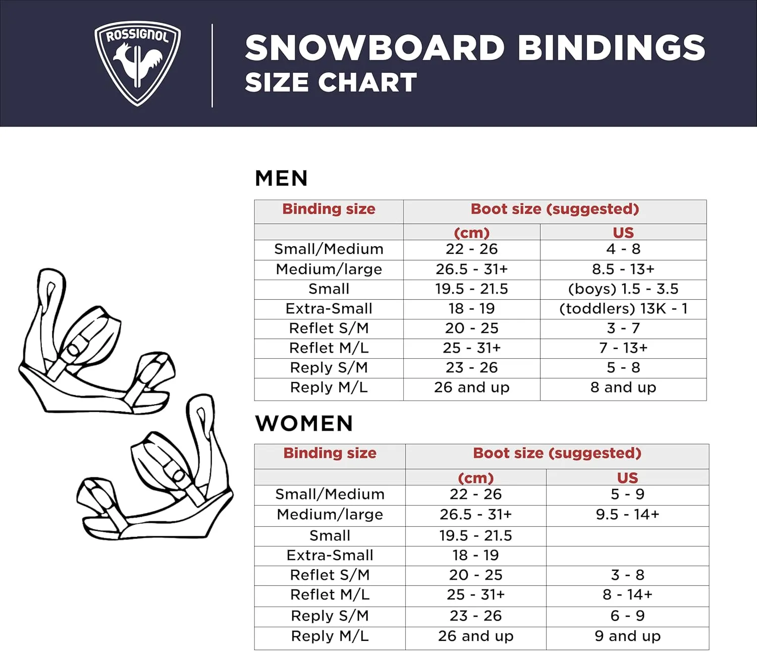 Rossignol Battle - Snowboard Binding for Men and Women