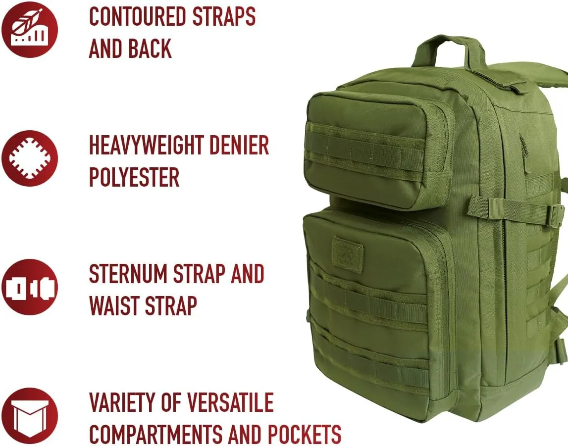 Rothco Fast Mover Tactical Backpack, Olive Drab
