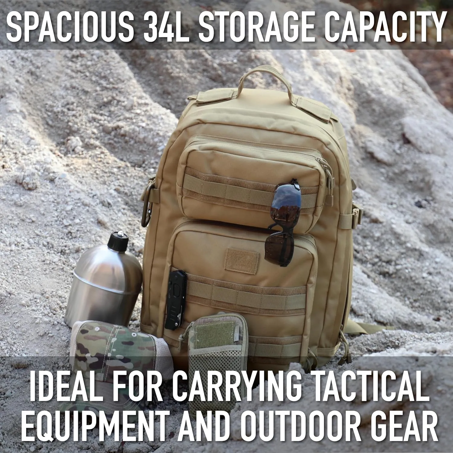 Rothco Fast Mover Tactical Backpack, Red