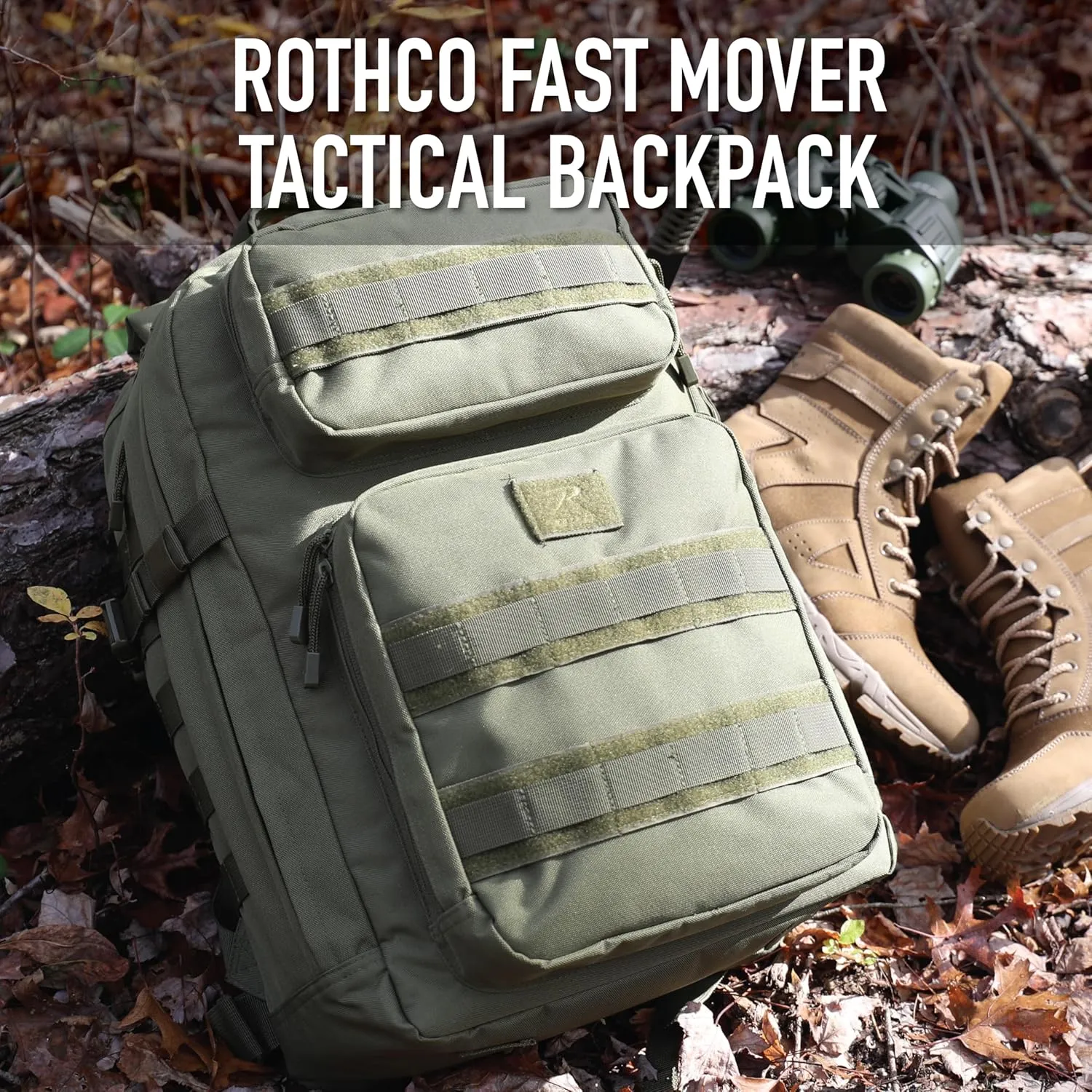 Rothco Fast Mover Tactical Backpack, Red