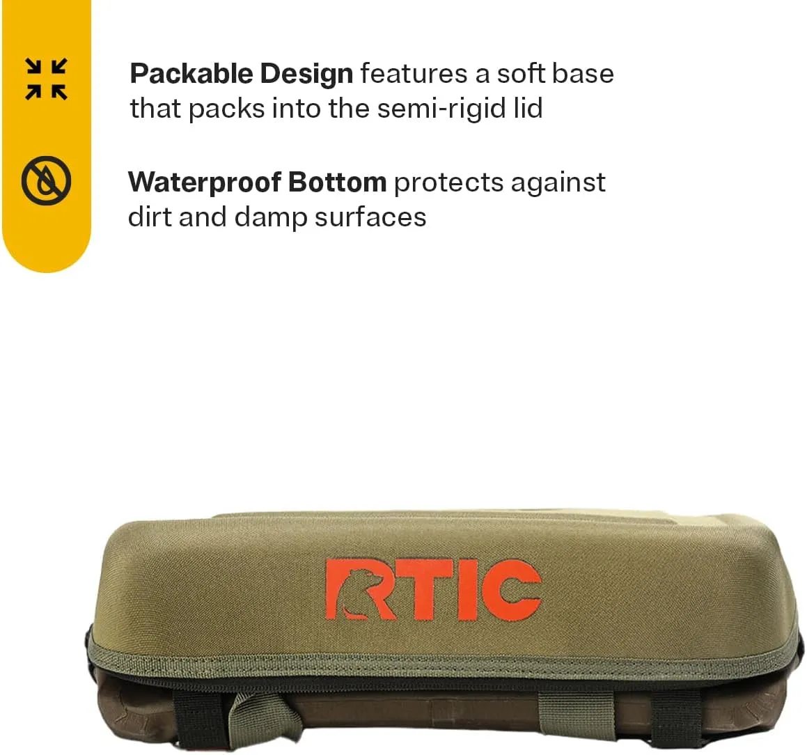 RTIC 28 Can Everyday Cooler, Soft Sided Portable Insulated Cooling for Lunch, Beach, Drink, Beverage, Travel, Camping, Picnic, for Men and Women