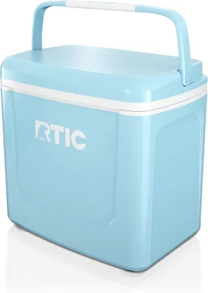 RTIC 8 QT Road Trip Personal Cooler, Small, Compact, Insulated, Portable Ice Chest Box for Food, Drink, Beverage, Beach, Camping, Picnic, Fishing, Boat, 12-Can Capacity