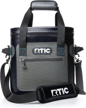 RTIC Ultra-Tough Soft Cooler 20 Can, Insulated Bag Portable Ice Chest Box for Lunch, Beach, Drink, Beverage, Travel, Camping, Picnic, Car, Trips, Floating Cooler Leak-Proof with Zipper