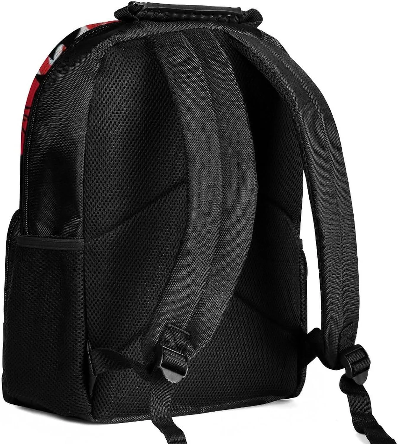 Rucksack Anti-Theft Multipurpose Big Capacity Carry On Bag - Japanese Kitsune Fox Magical Art Traveling & Camping Backpack With Side Pockets