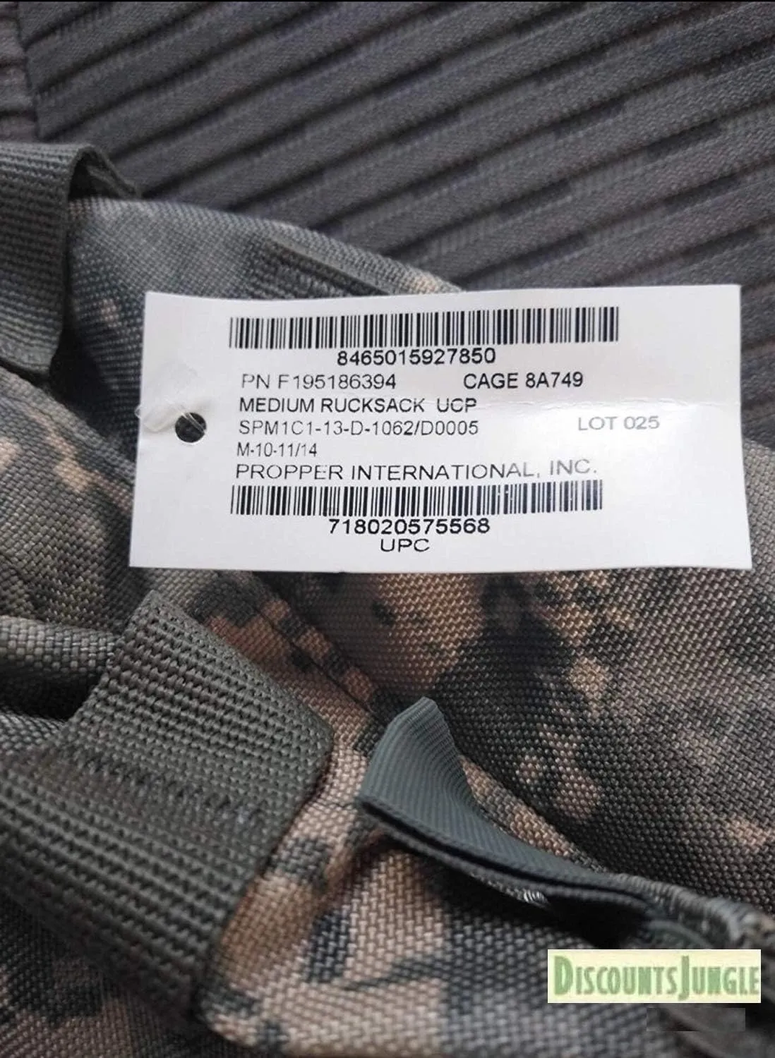 Rucksack Backpack Assembly (ACU), Large & MOLLE II Rucksack Medium OCP BAE 3DAY