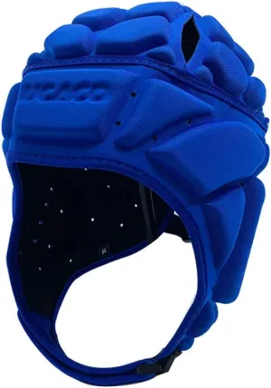 Rugby Helmet Headguard Soft Headgear Padded for Youth & Adult Adjustable 7v7 Flag Football Soccer Goalie Shell Padding Anti-Collision Cap Riding Skateboard Outdoor Sports
