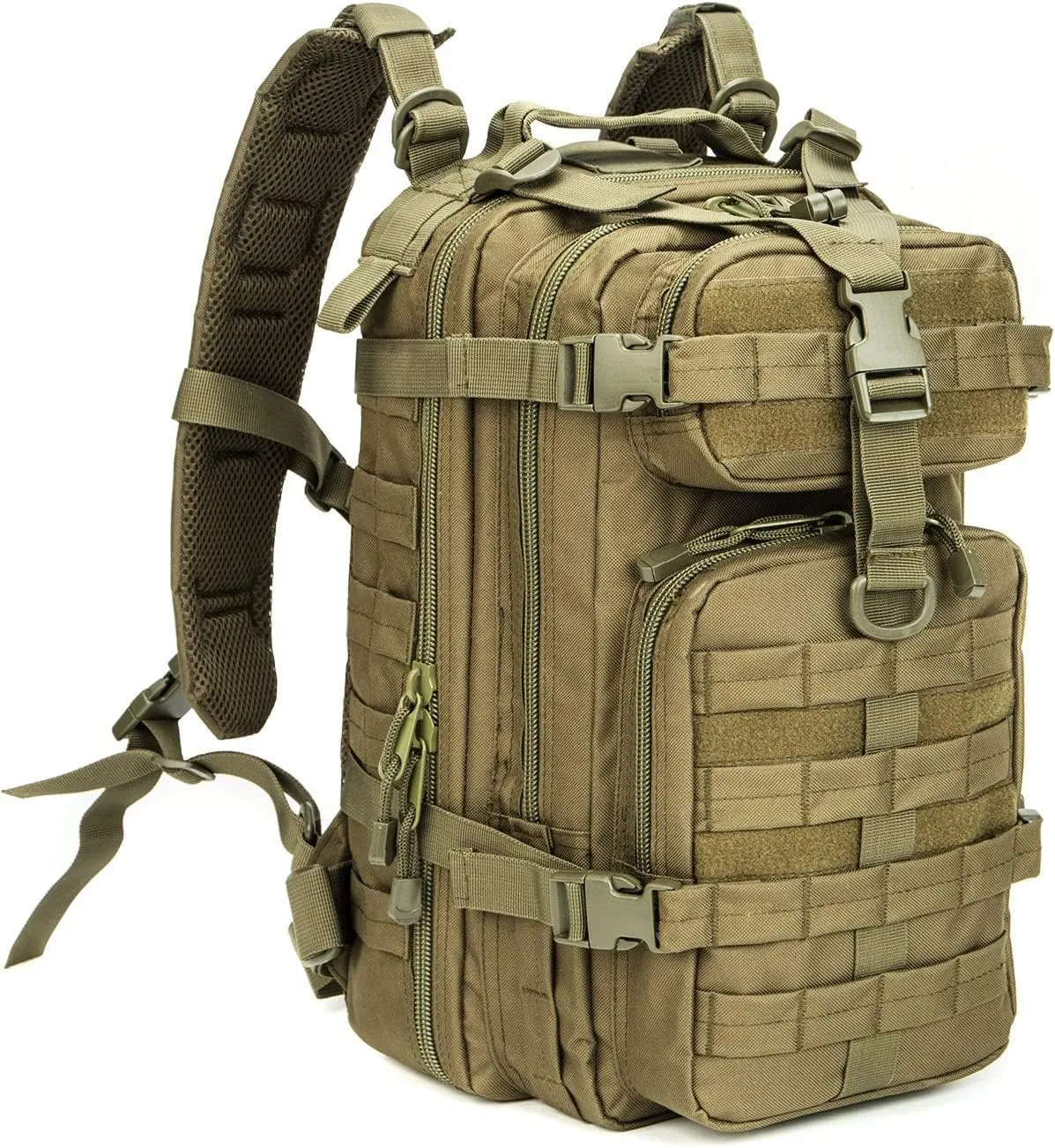 Salute Military Tactical Backpack Army 3 Day Assault Pack Molle Bugout Bag Rucksack (Od Green)