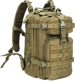 Salute Military Tactical Backpack Army 3 Day Assault Pack Molle Bugout Bag Rucksack (Od Green)