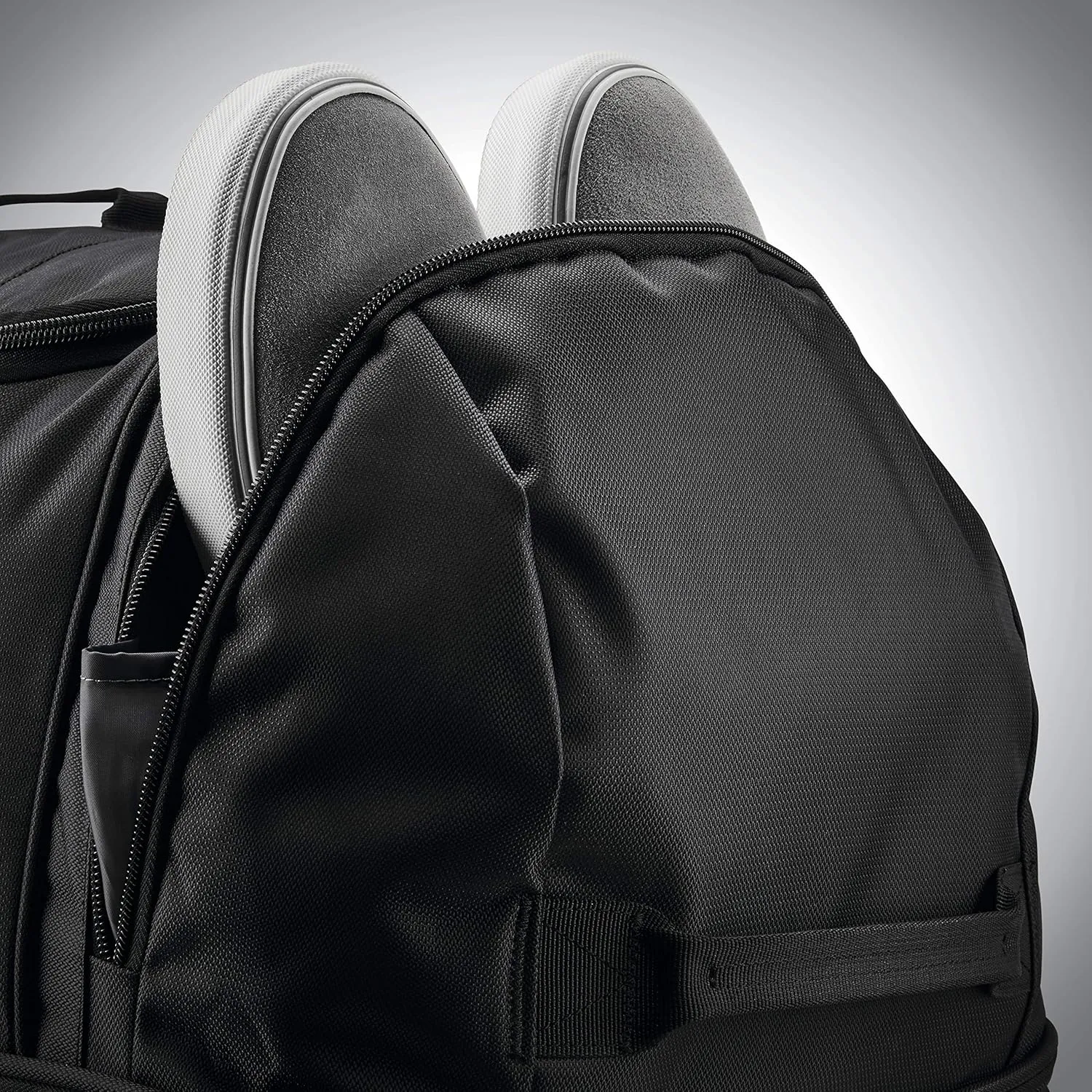 Samsonite Andante 2 Wheeled Duffel Bag – 28-Inch Durable Rolling Luggage with Inline Skate Wheels, Push-Button Handle & Spacious Compartments – Travel-Friendly and Lightweight - All Black