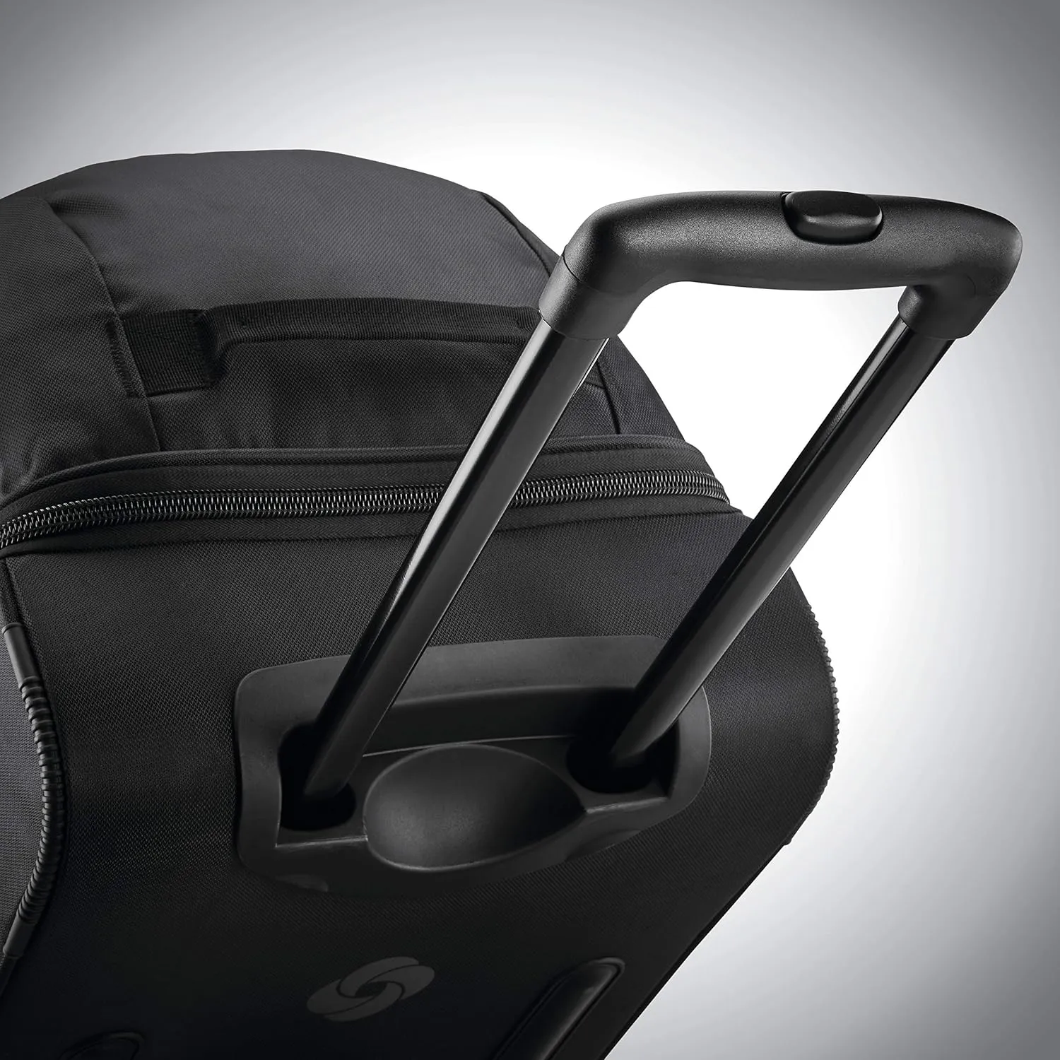 Samsonite Andante 2 Wheeled Duffel Bag – 28-Inch Durable Rolling Luggage with Inline Skate Wheels, Push-Button Handle & Spacious Compartments – Travel-Friendly and Lightweight - All Black