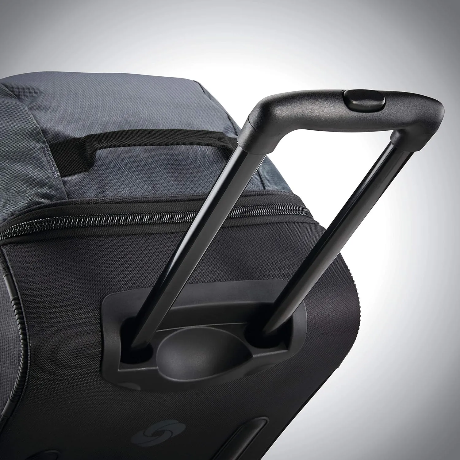Samsonite Andante 2 Wheeled Duffel Bag – 28-Inch Durable Rolling Luggage with Inline Skate Wheels, Push-Button Handle & Spacious Compartments – Travel-Friendly and Lightweight - Riverrock/Black