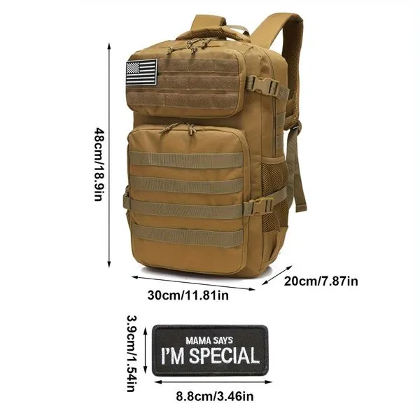 Sandpoint Recon Daypack –  Tactical Trek Bag