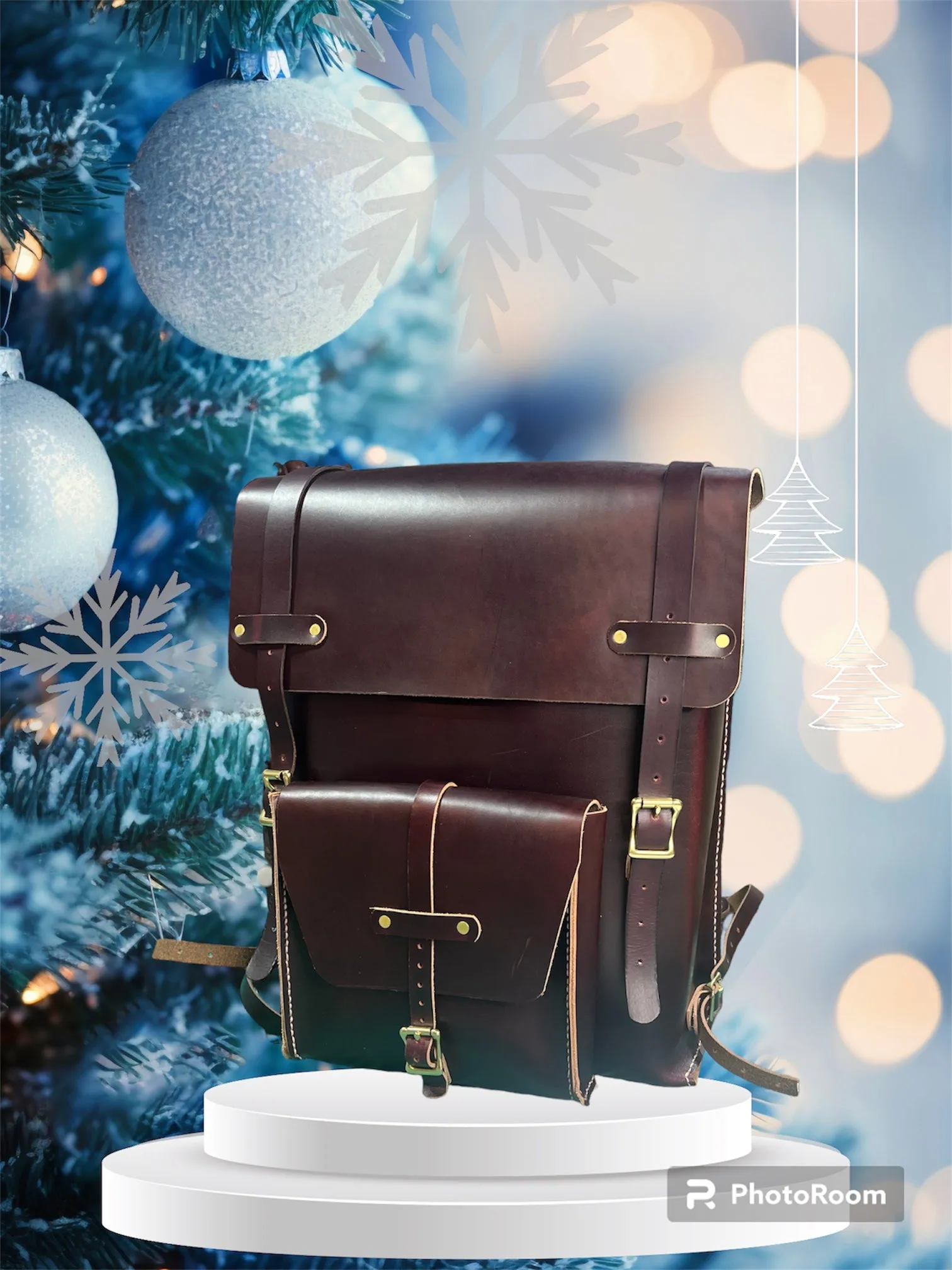 SCOUT Backpack: Oxblood Double Shot