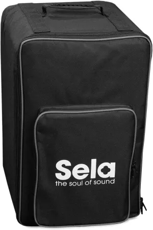 SE 090 Standard Cajon Rucksack/Backpack/Bag with Padded Shoulder Straps, Black (SE090)