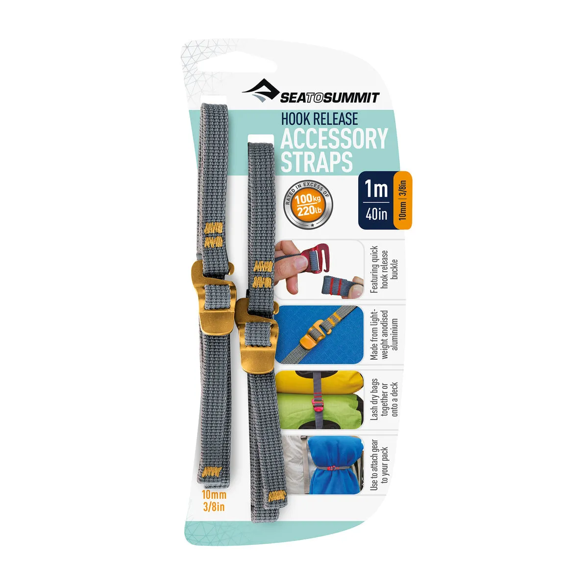 Sea To Summit Accessory Strap w Hook 1m-10mm
