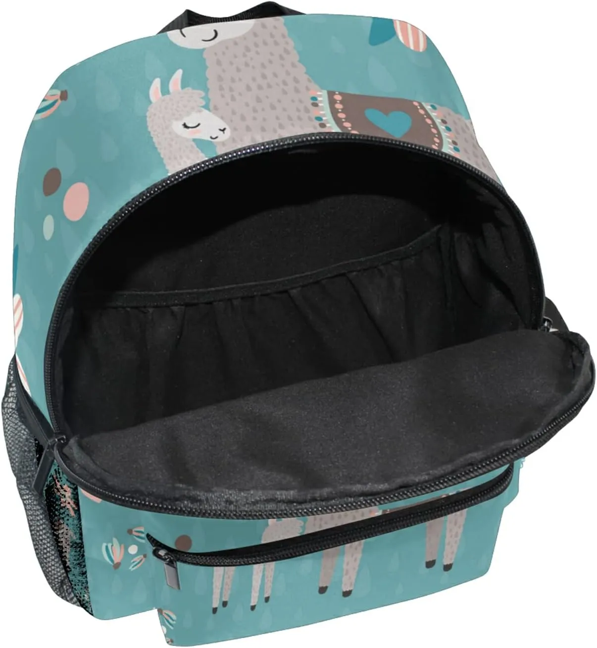 senya School College Backpack Rucksack Travel Bookbag Fashion Back Pack Purse Anti Theft Shoulder Bag Women Men (Animals Teal Mama Llama)