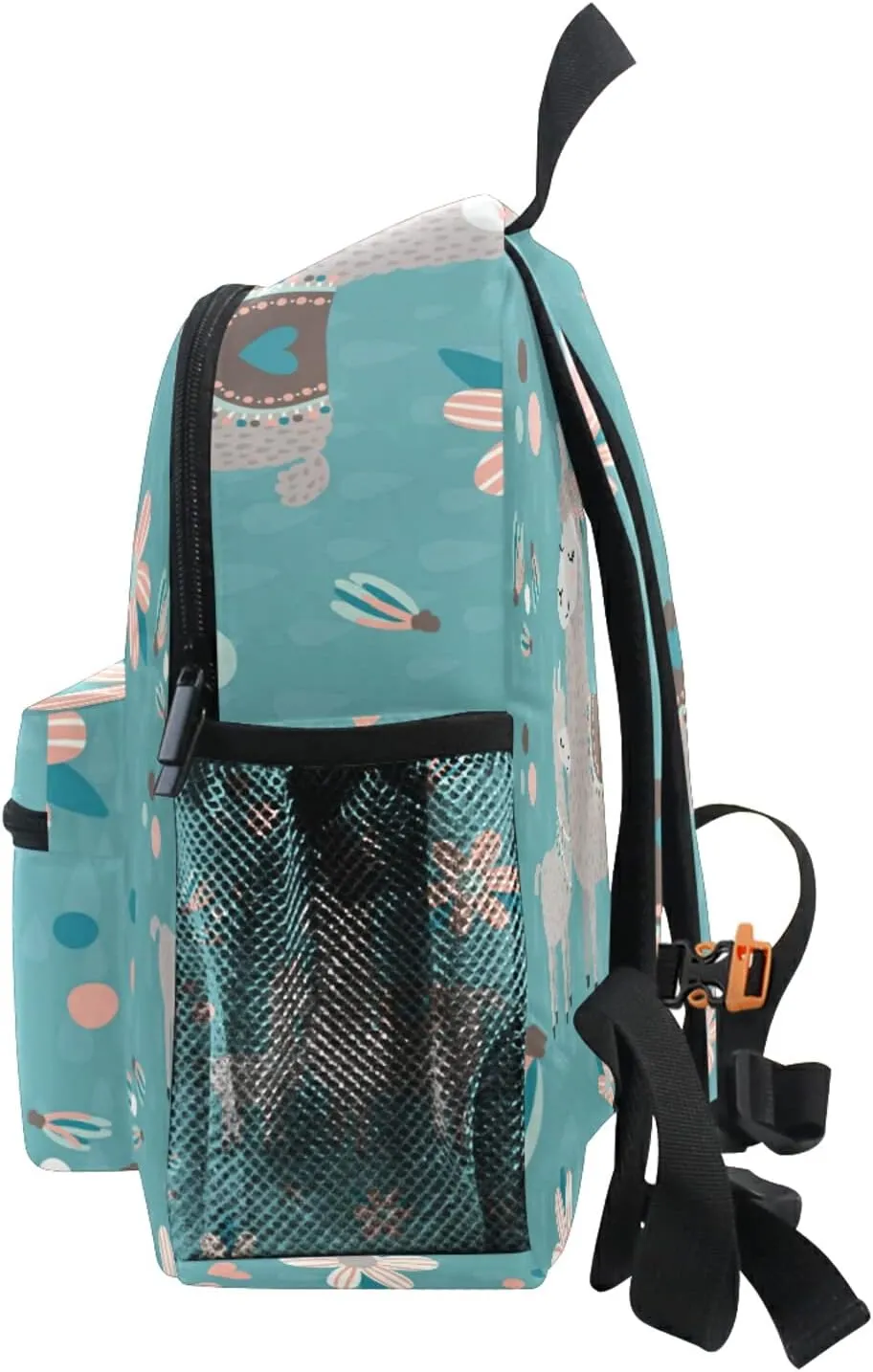 senya School College Backpack Rucksack Travel Bookbag Fashion Back Pack Purse Anti Theft Shoulder Bag Women Men (Animals Teal Mama Llama)