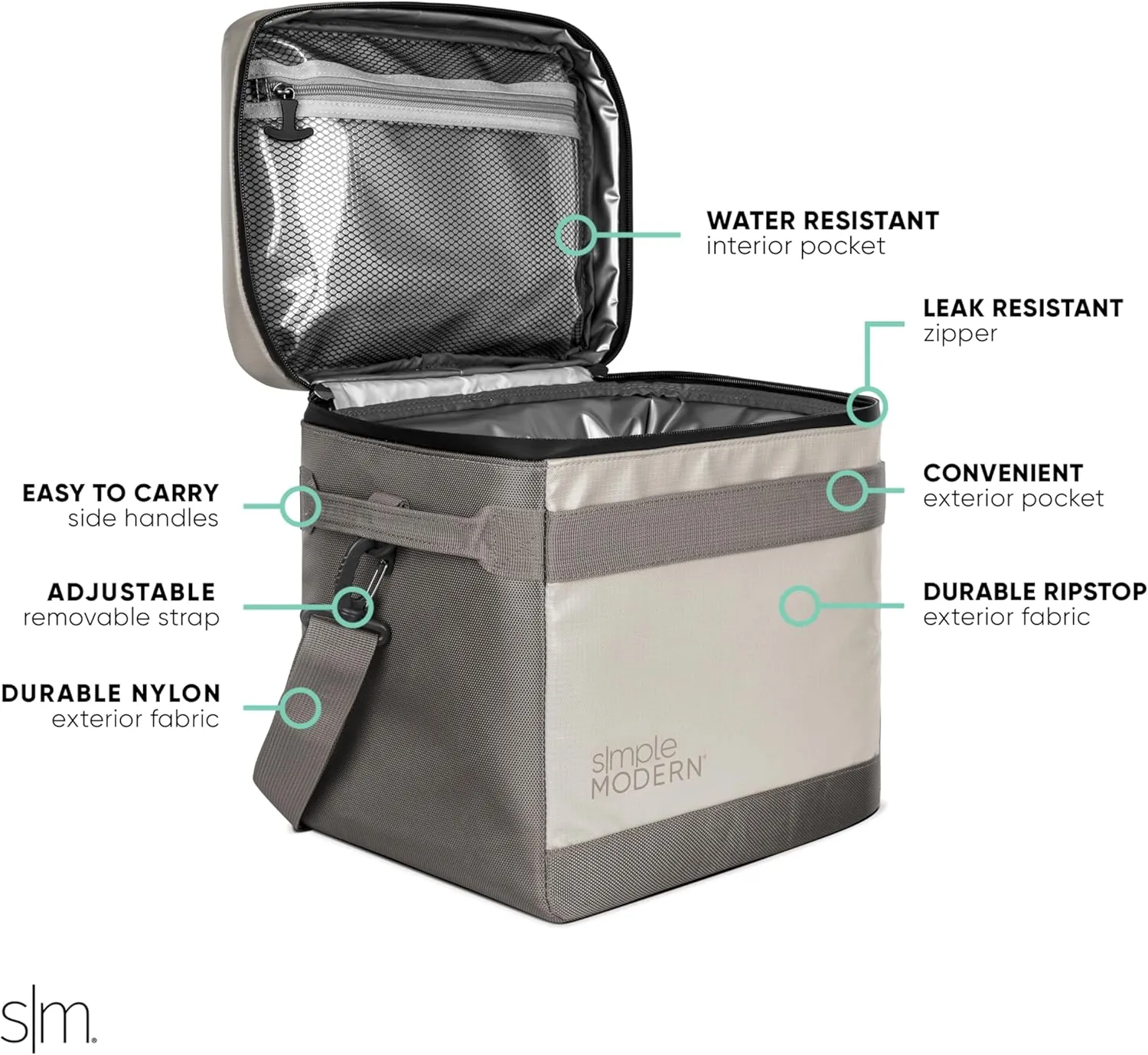 Simple Modern Day Cooler Polyester ice chest