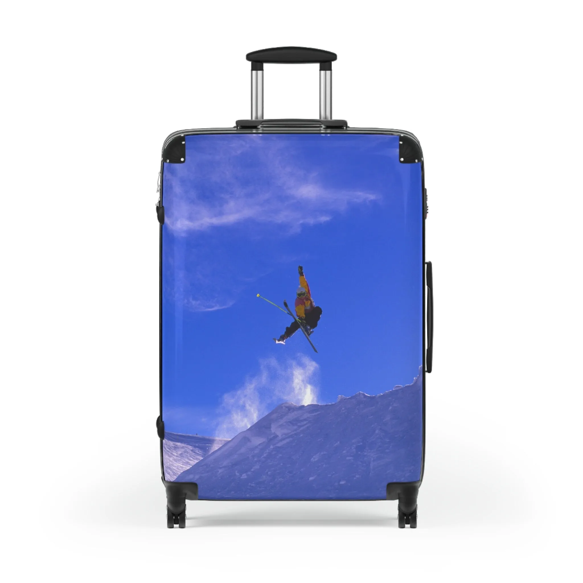 Ski-Inspired Suitcase, Ski Suitcase, Ski Bags, Travel Luggage, Functional Luggage, Unique Travel Bag, Stylish Adventure Companion