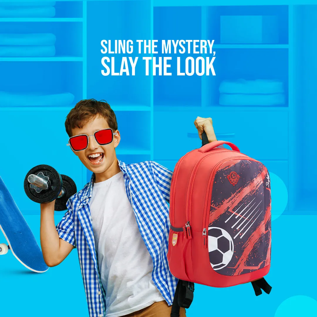 Skybags New Neon 23-01 School BP (H) Red
