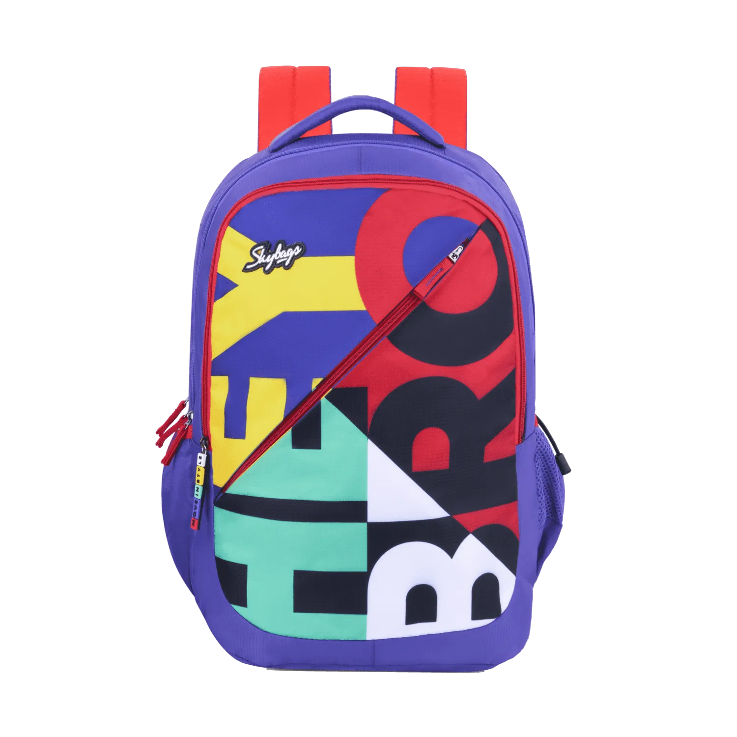 Skybags Squad 01  School Backpack Purple