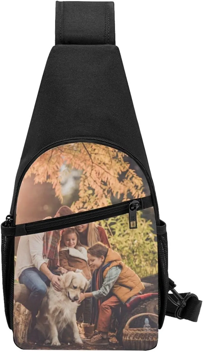 Sling Bag Custom Bag Personalized Shoulder Daypacks Crossbody Bags Leisure Sports Outdoor