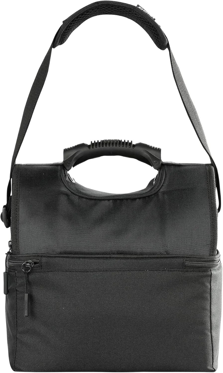 Soft Cooler Gripper Evergreen Eco Lunch Bag, 16-Can Dual Compartment Lunch Cooler, Insulated Lunch Box, Soft Sided Cooler Bag