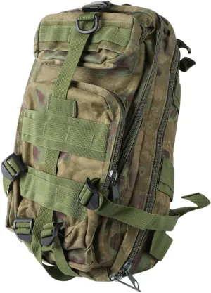 Sosoport Backpack Men's Camouflage Rucksack 20-35l Hiking Bagpack Adjustable Straps Comfortable for Trekking Camping and Travel