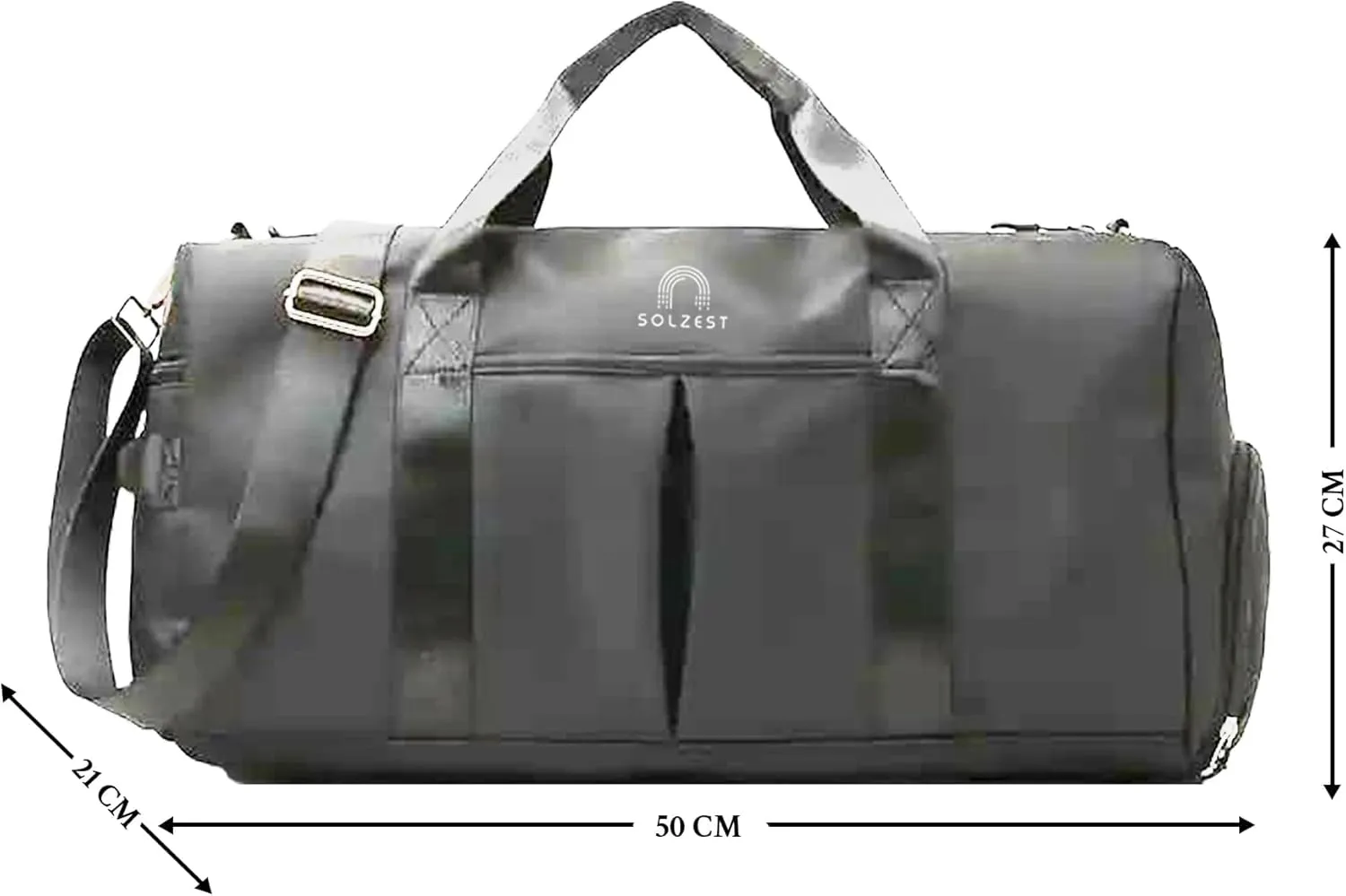 Sports Duffle Gym Bags for Women Girls, (Gray)