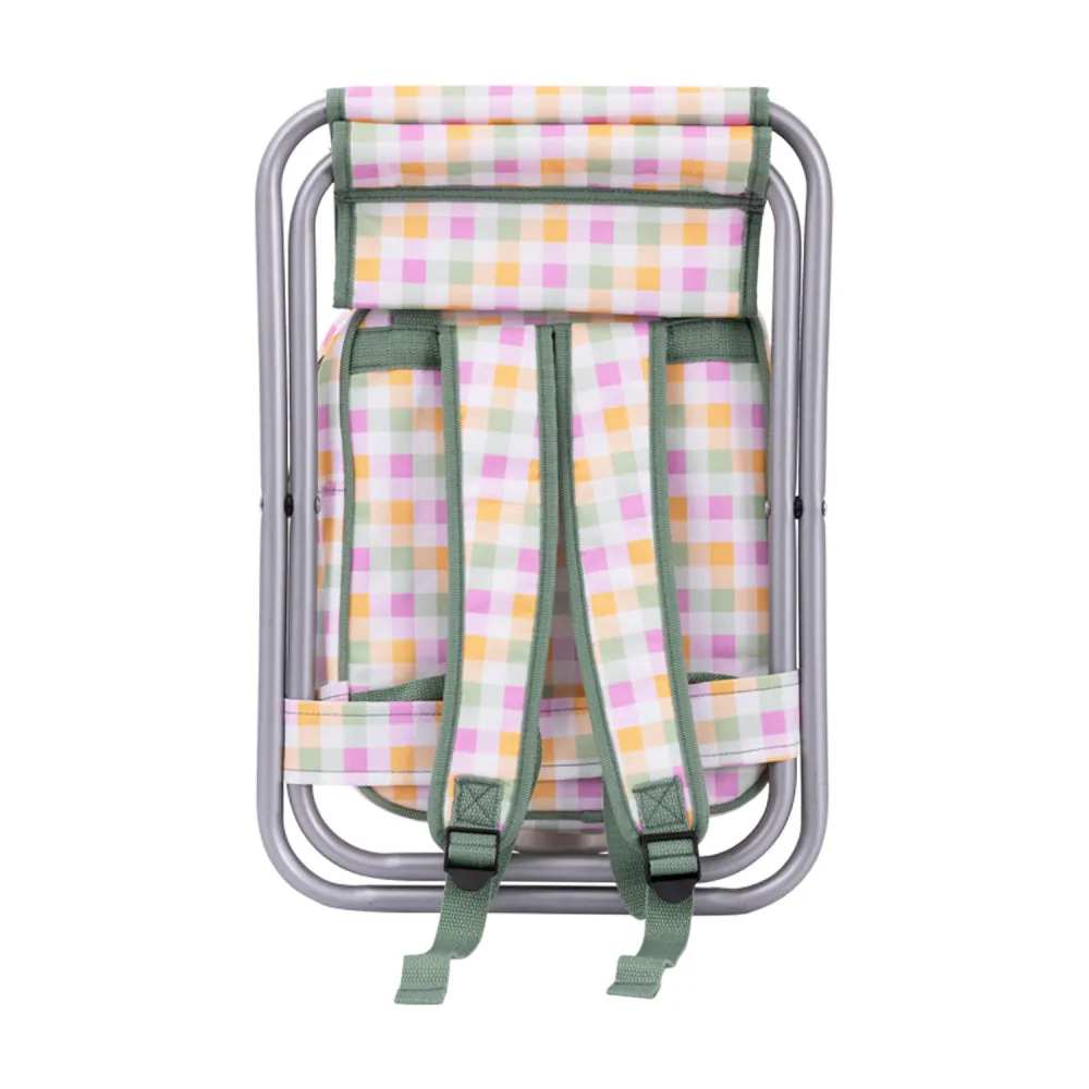 Spring Floral Picnic Cooler Chair