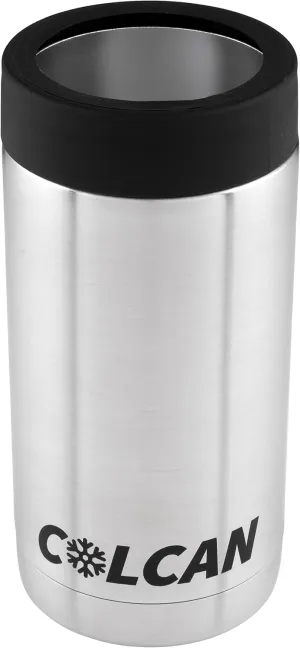 Stainless Steel Double Insulated Can Cooler - 16oz - Tallboy Pounder Cans