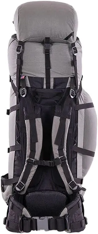 Stone Glacier Sky Archer 6400 Backpack with Xcurve Frame, 6400 2500 Cubic Inches, Foliage, Large, Hydration Compatible, Internal Spotting Scope Pocket, Made in USA (50076-FG-L)