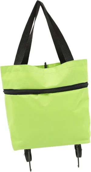 Storage Bag with Wheels Carts Travel Tote Bag ing Shopping Cart Foldable Shopping Cart Seat Collapsible