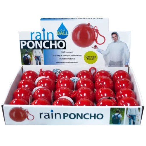 StormCore™ Clip-On Emergency Rain Poncho