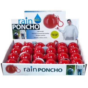 StormCore™ Clip-On Emergency Rain Poncho