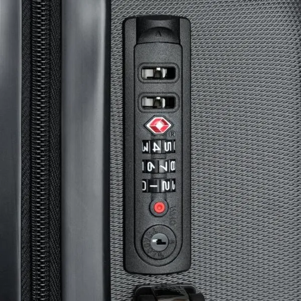 Sunset Imprint 8-Wheel Spinner Suitcase: Travel in Style