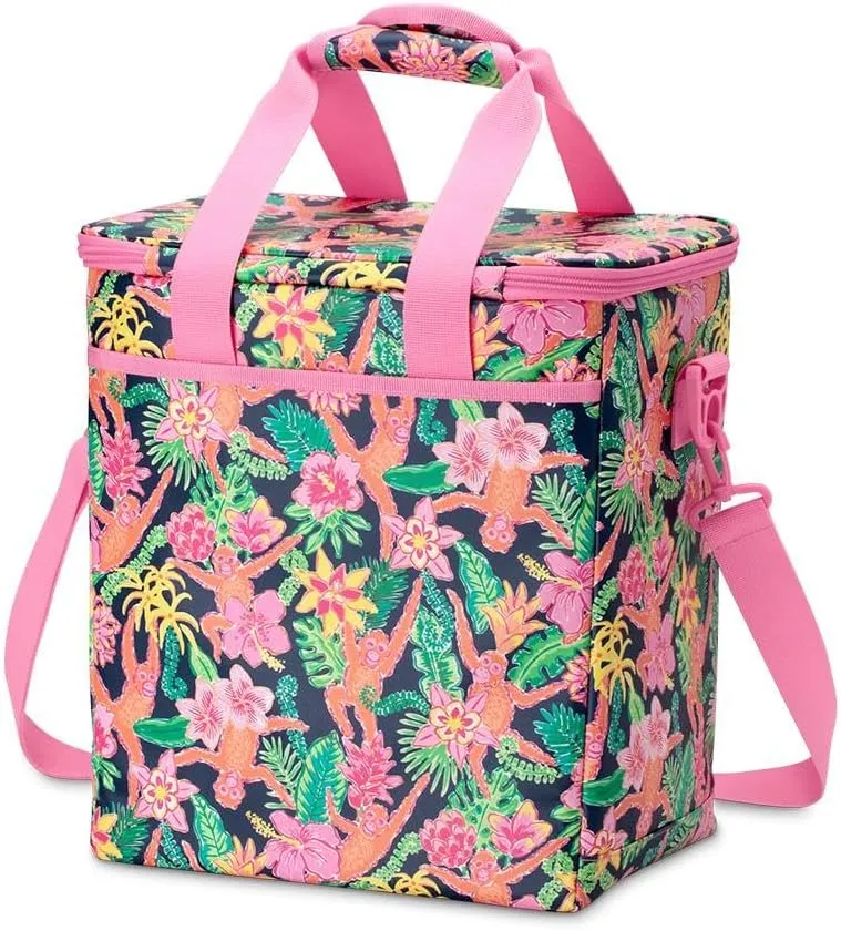 Swig Life Triple Insulated Cooler Bag with Zipper, Large Travel Cooler Bag Holds 16-24 Cans, or 6 Wine Bottles, Insulated