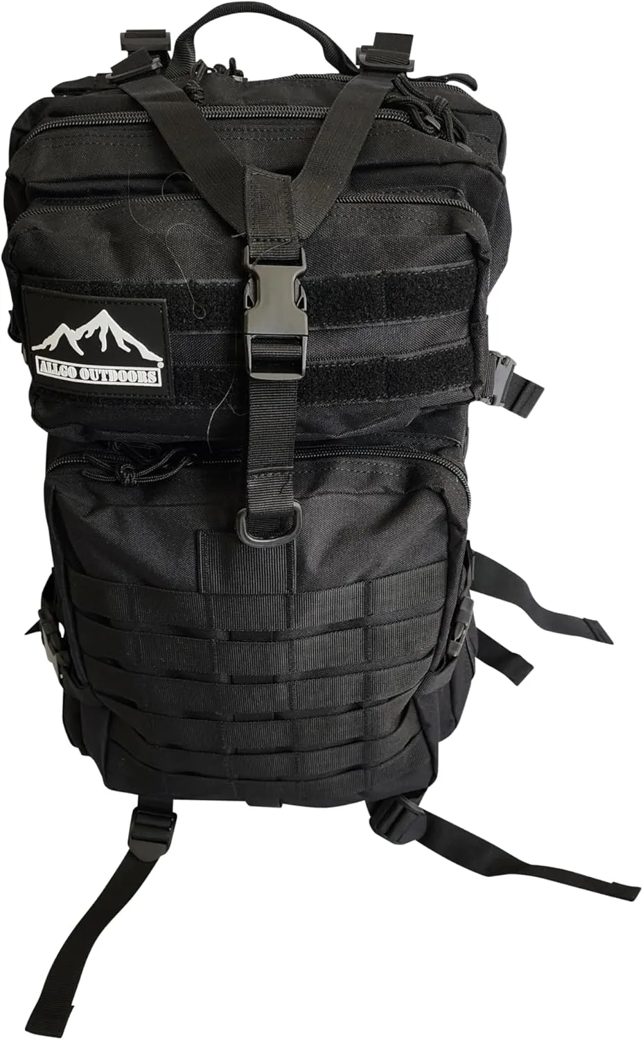 Tactical Assault Bugout Backpack 45L Molle Bag Bug 3 Day Bugout Bag Military Syle (Black)
