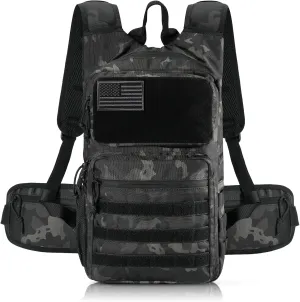 Tactical Hydration Pack Lightweight Insulation Water Backpack Molle Hydration Backpack for Hiking, Running, Cycling, Climbing, Hunting, Fishing