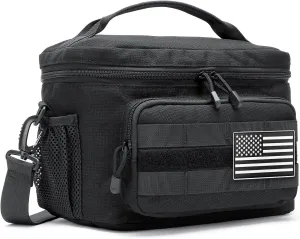 Tactical Lunch Box for Men Women, Large Insulated Cooler Bag Lunch Pail for Office Work Picnic Gym Construction Camping, Gifts for Christmas Birthday