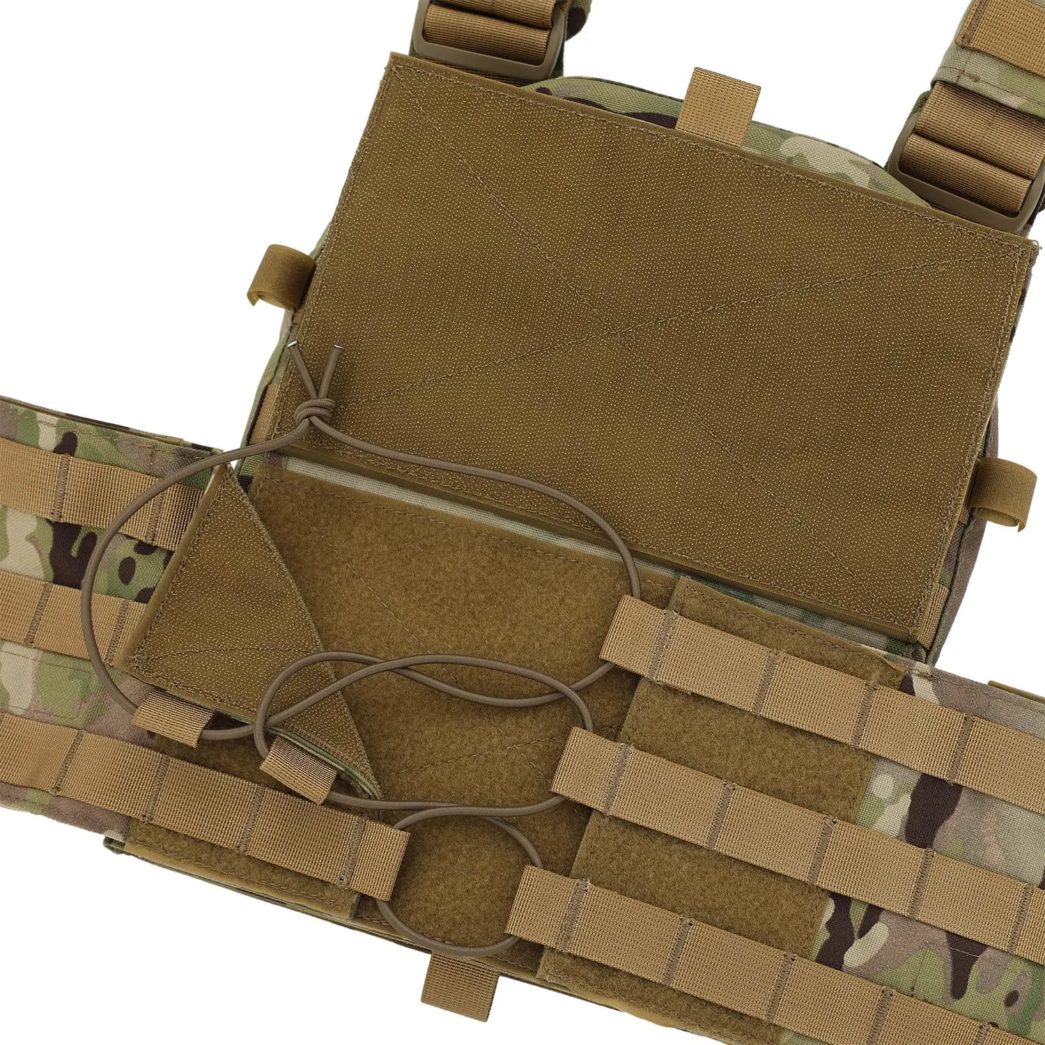 Tactical Molle Vest for Men Adjustable for Adult Airsoft Vest Military Training Hunting and Gaming