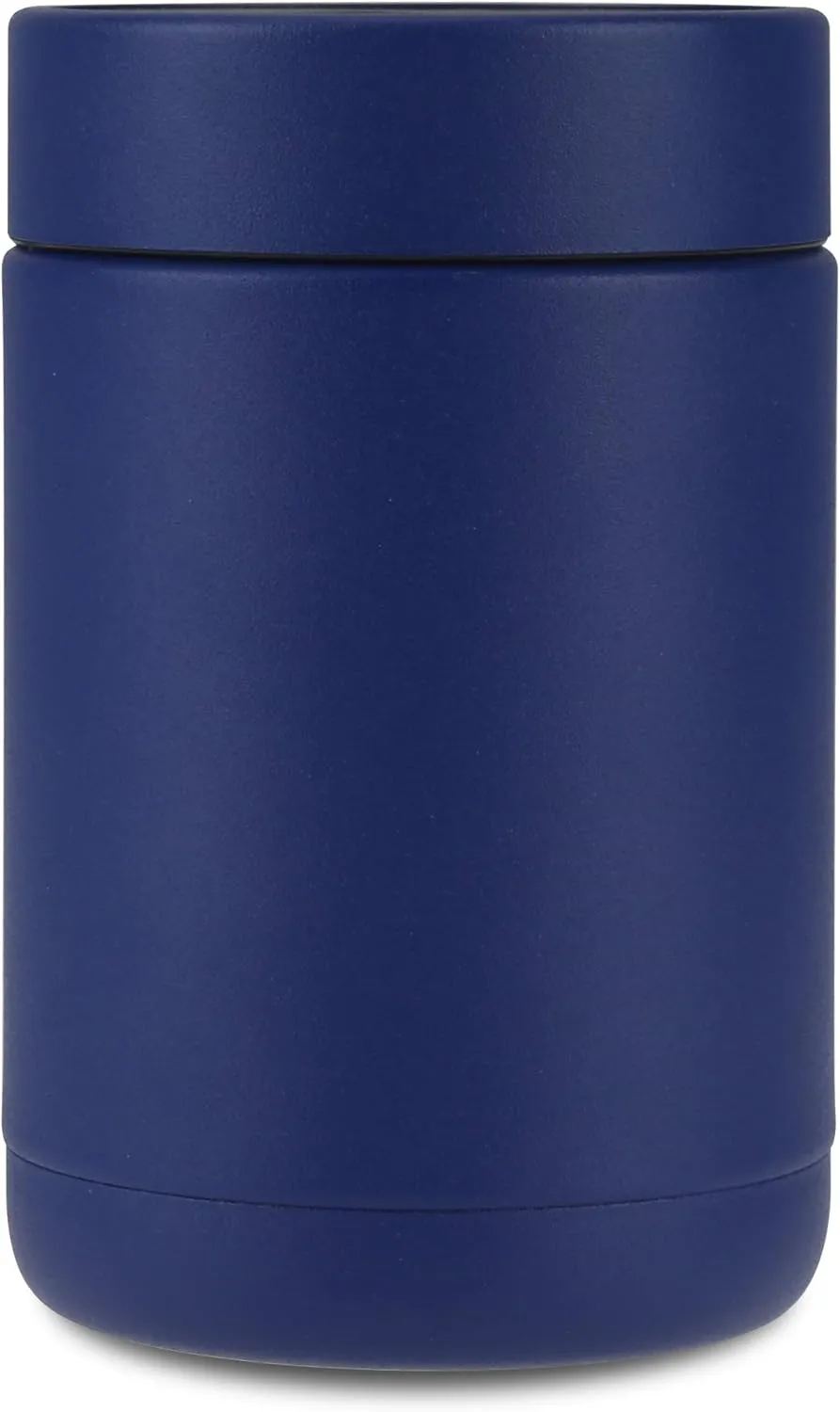 Tahoe Trails 12 oz Stainless Steel Double Wall Vacuum Insulated Can Cooler (Blue)