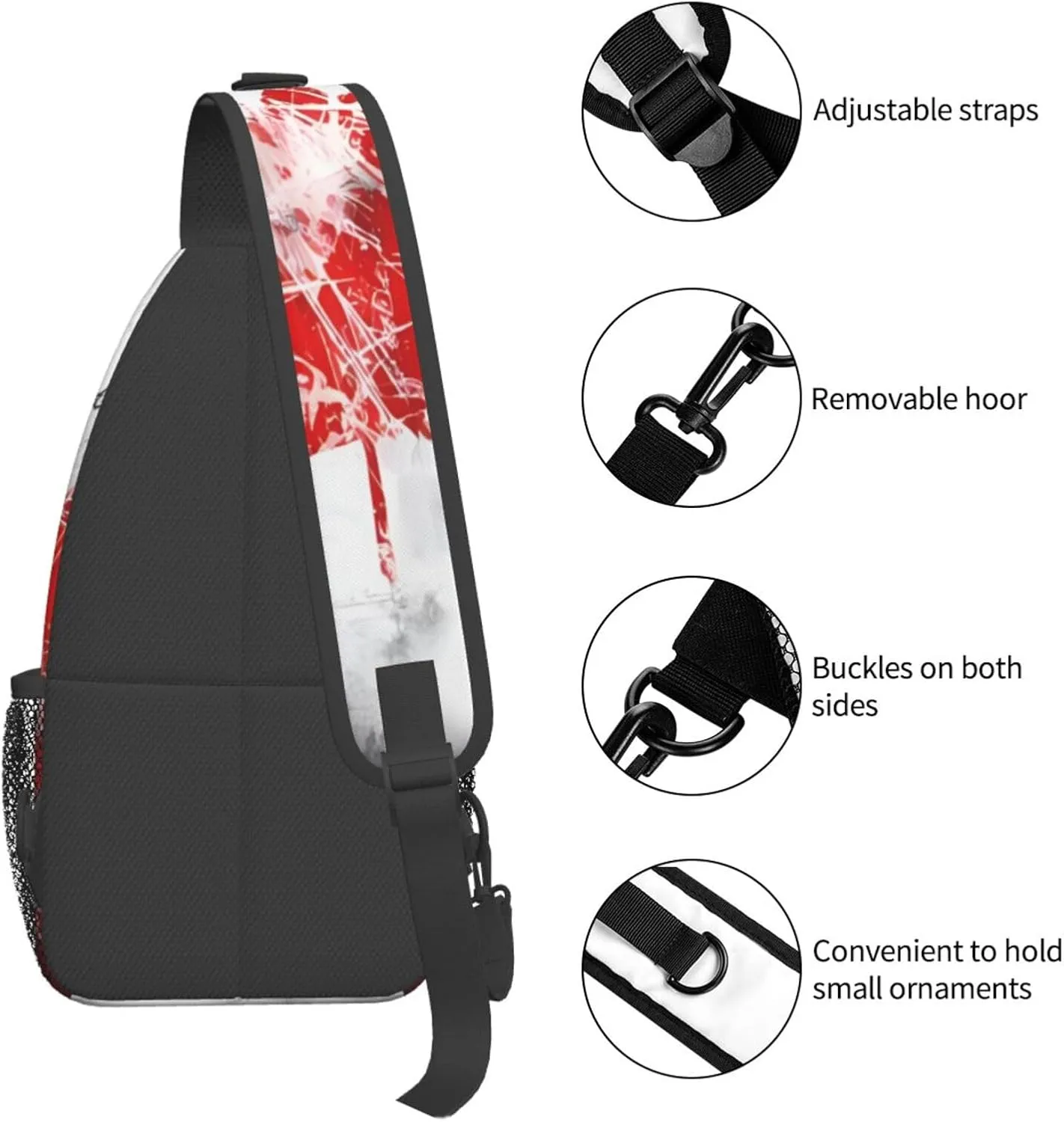 Tanzania Flag Men's And Women's Small Crossbody Bags Chest Bags Daily Bags Are Suitable For Outdoor Hiking Trips