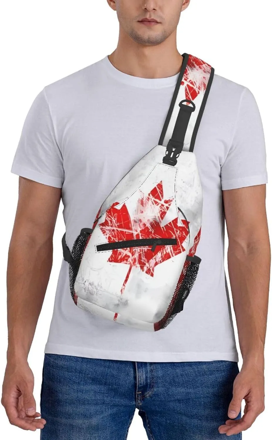 Tanzania Flag Men's And Women's Small Crossbody Bags Chest Bags Daily Bags Are Suitable For Outdoor Hiking Trips