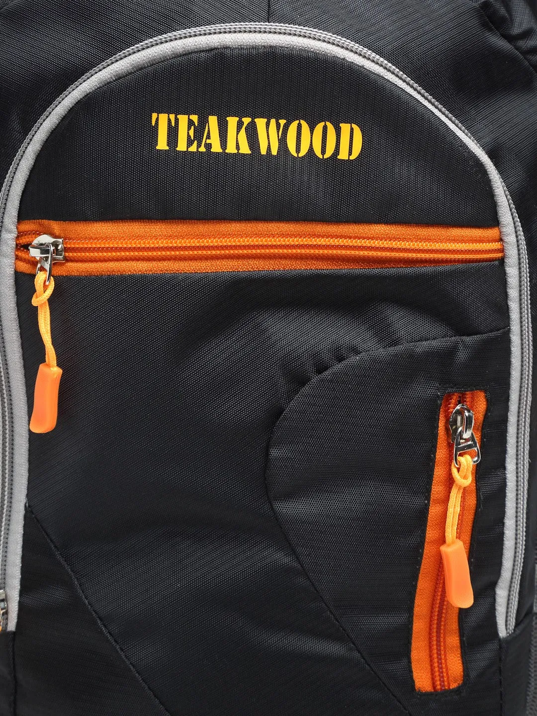 Teakwood Genuine Polyester Rucksacks - Black