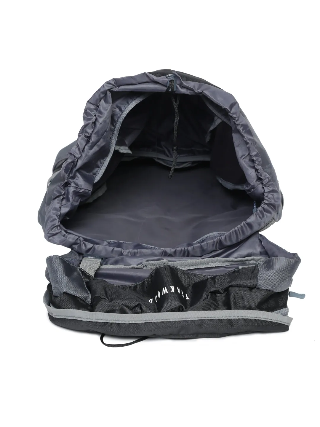 Teakwood Genuine Polyester Rucksacks - GREY