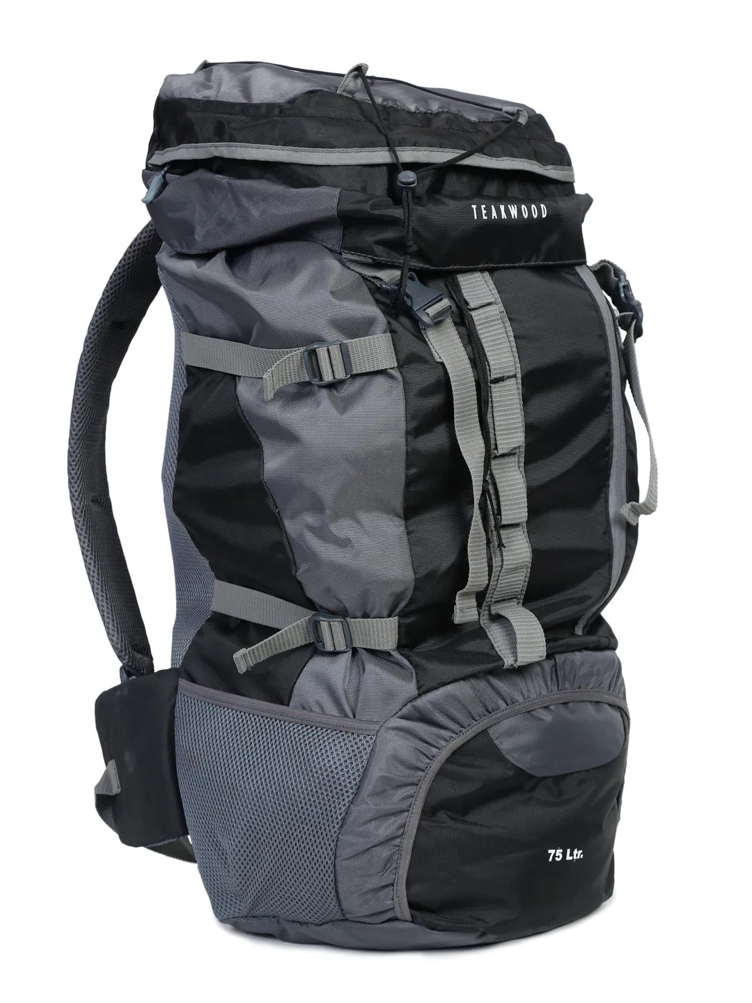 Teakwood Genuine Polyester Rucksacks - GREY